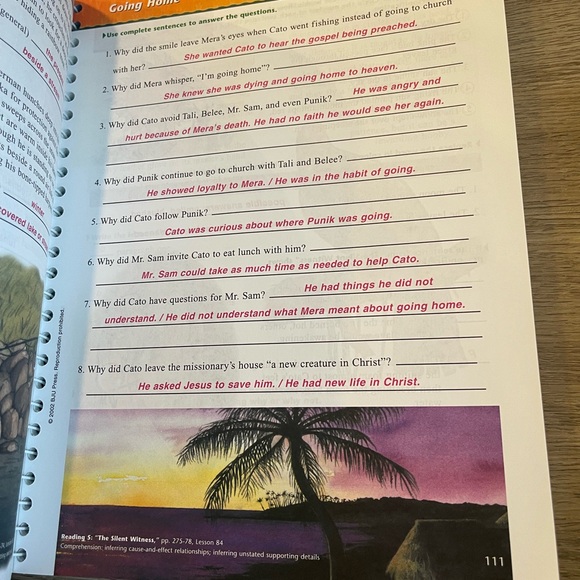 Reading 5 Pages in my Head by BJU Press - Picture 7 of 10